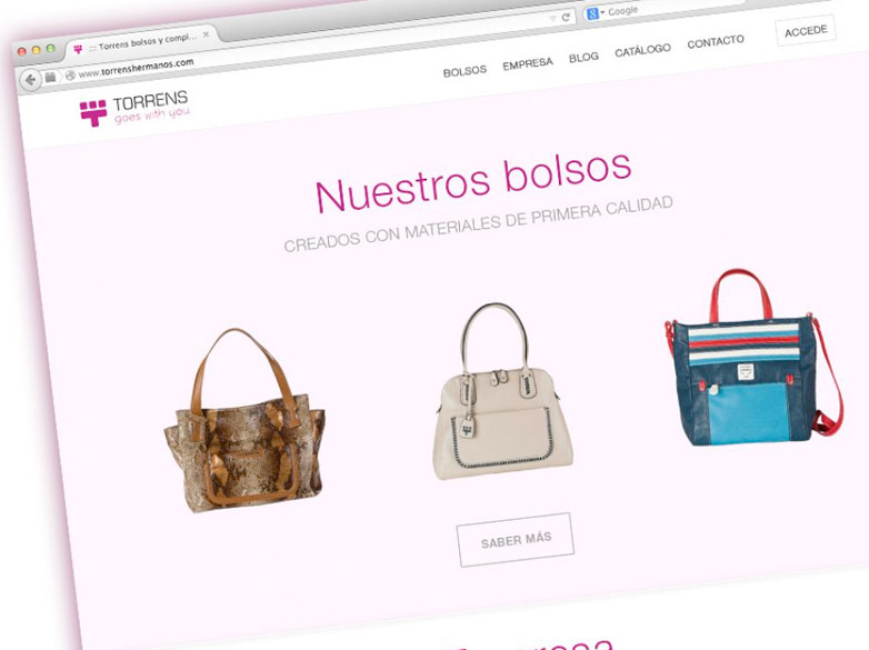 Presentación de la nueva web de TORRENS